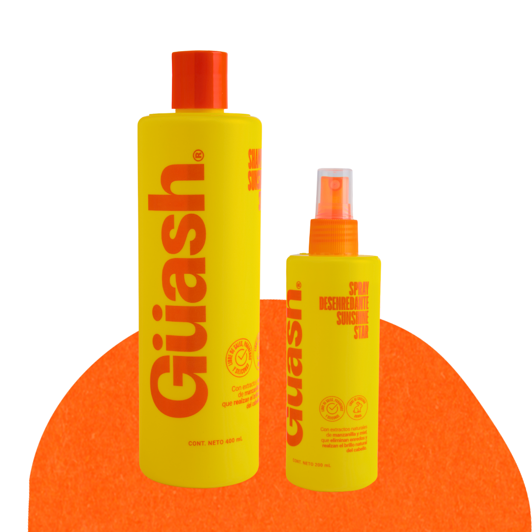 Kit Shampoo y Spray Desenredante Sushine Star