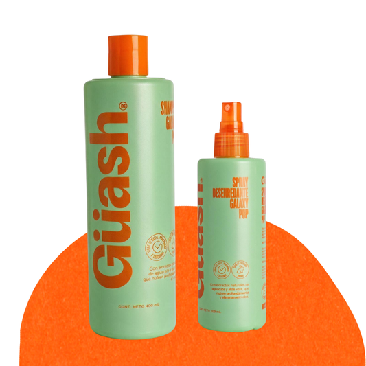 Kit Shampoo y Spray Desenredante Galaxy Pop